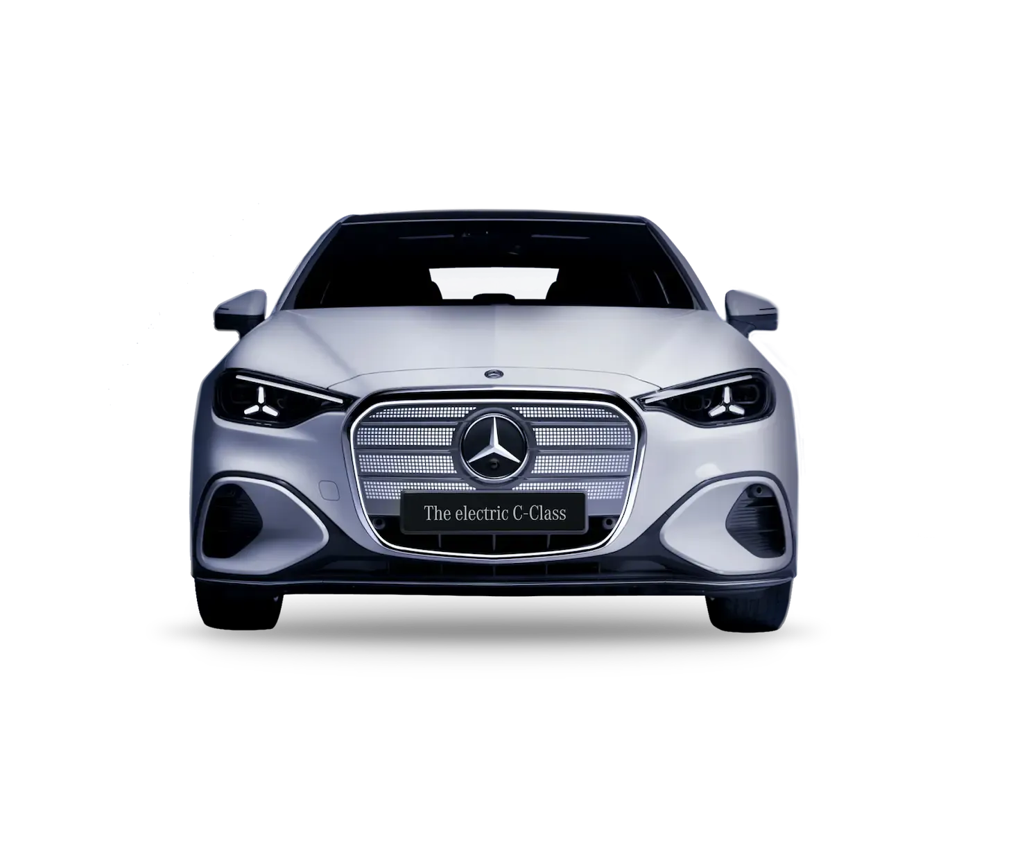 Abbildung der elektrischen Mercedes-Benz C-Klasse